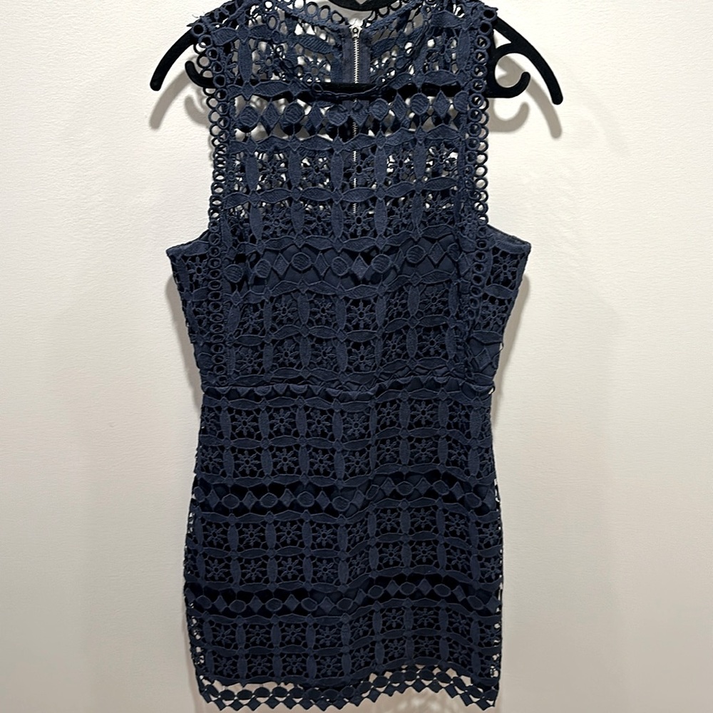 Navy blue dress
